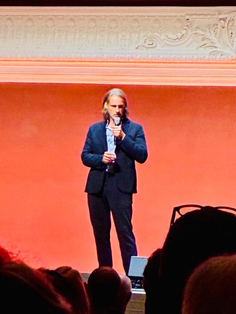 Richard David Precht auf der Bühne