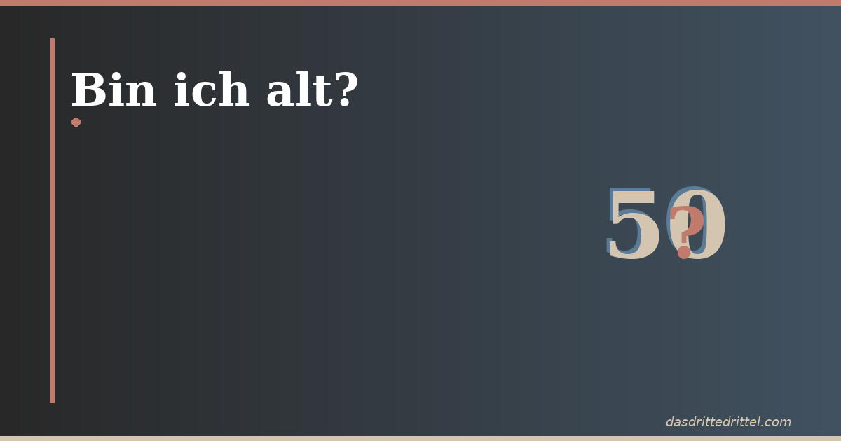 Featured bin ich alt